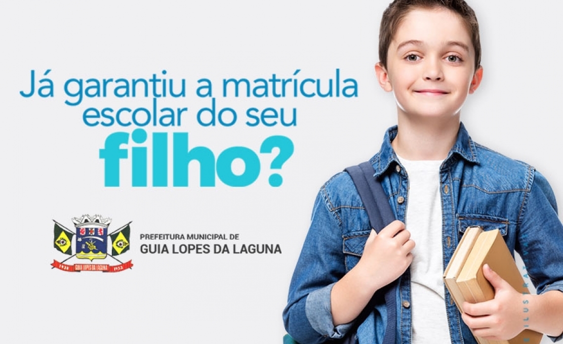 Secretaria Municipal de Educação de Guia Lopes, prorroga as matrículas para e...