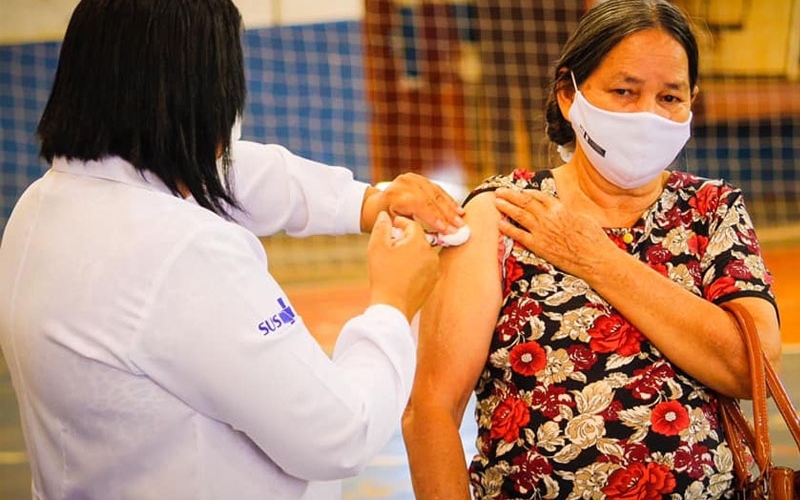 Guia Lopes da Laguna chega marca de 1.526 doses aplicadas contra o Coronavírus.