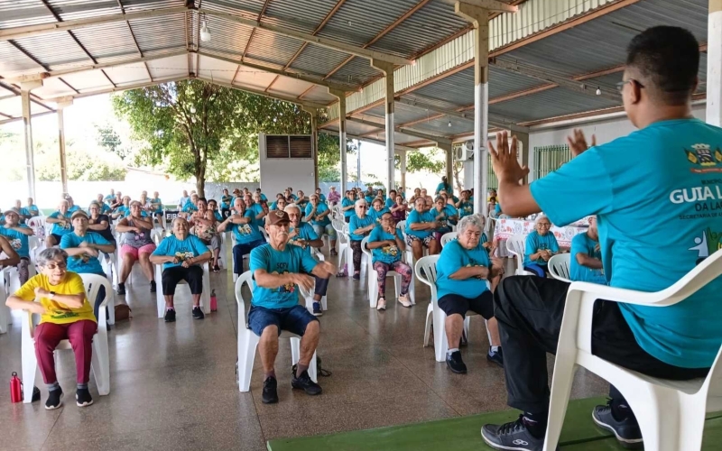 Movimento e Vida Saudável: Projeto Conviver promove aulas de Ginástica na Cadeira para a melhor idade em Guia Lopes da L