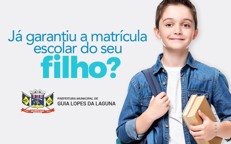 Secretaria Municipal de Educação de Guia Lopes, prorroga as matrículas para estudantes da Rede Municipal de Ensino.